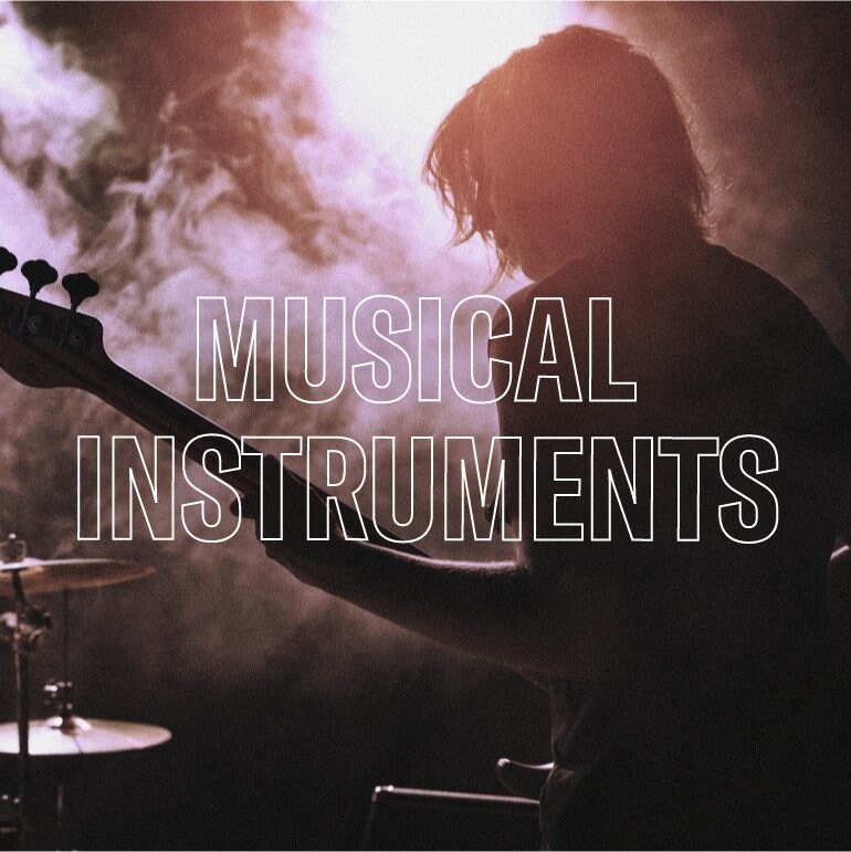 Lifestyle image showing a man playing guitar